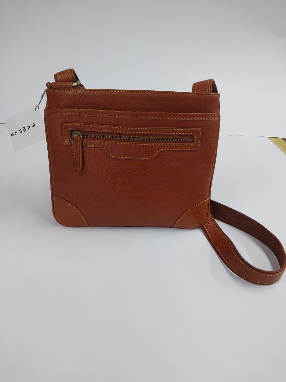 Leather Messenger Bag